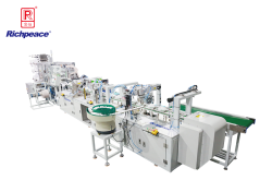 富怡全自動(dòng)罩杯口罩生產(chǎn)線 （外鼻夾、呼吸閥、上帶卡、加海綿圈）