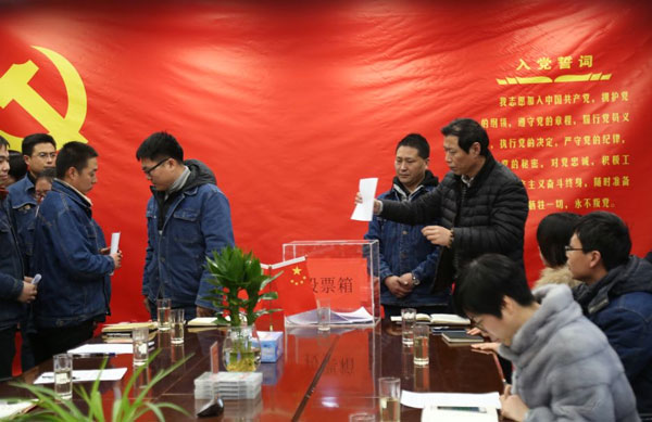 黨員現場投票 黨員現場投票