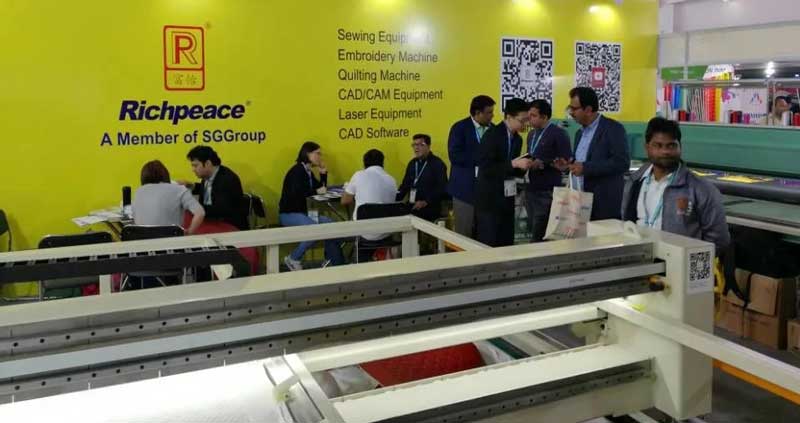 首日喜簽單，上工富怡在新德里服裝工業(yè)展人氣火爆!