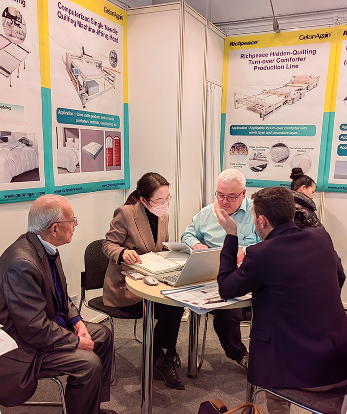 2023德國家紡展heimtextil火熱進行中!富怡期待您的蒞臨! 2023德國家紡展heimtextil火熱進行中!富怡期待您的蒞臨!